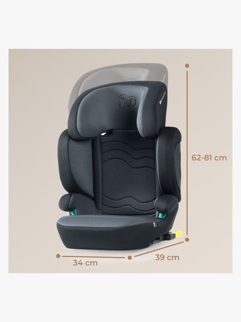 Kinderkraft XPAND 2 i-Size Turvavyöistuin, Graphite Black