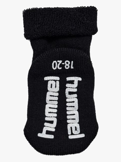Hummel Mini Anti-Slip Sukat 3-pack, Black