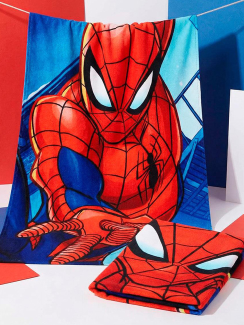 Marvel Spider-Man Rantapyyhe, Sininen