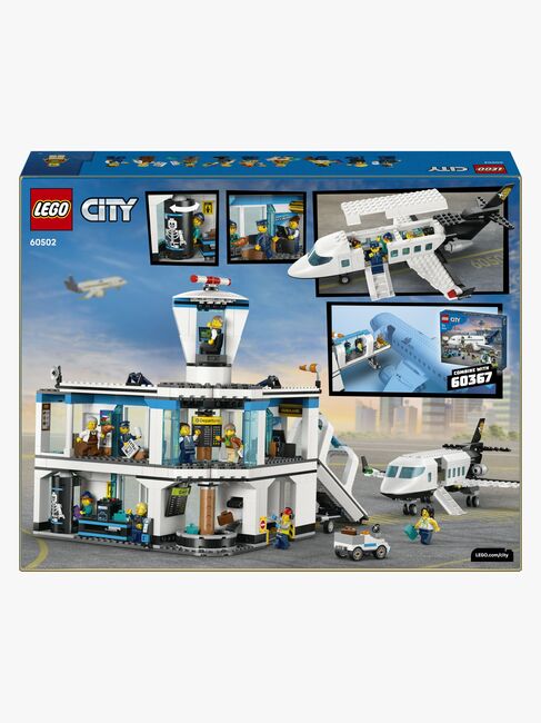 LEGO City 60502 Lentokenttä ja lentokone