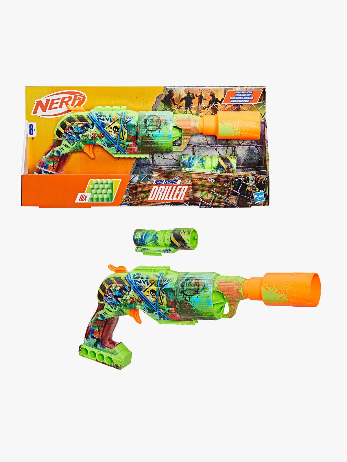 NERF Blasteri Zombie Driller