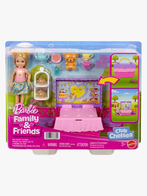 Barbie Family & Friends Club Chelsea Leikkisetti Teekutsut