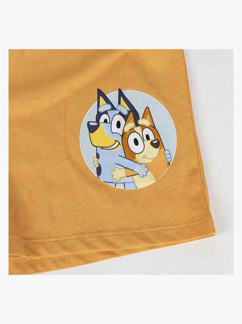 Bluey Pyjama, Vaaleansininen/Oranssi