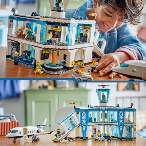 LEGO City 60502 Lentokenttä ja lentokone