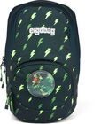 Ergobag Ease Flashlight Reppu 6L, Black Green Blizzard