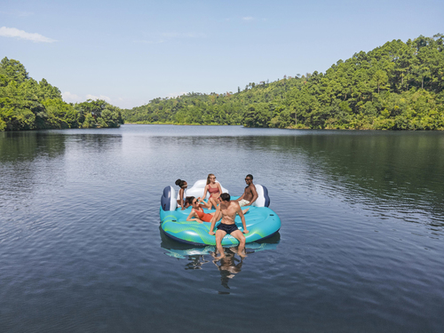 Bestway Hydro-Force Uimapatja Sunny Lounge Island