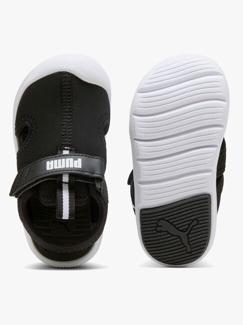 Puma Fun Racer V Infant Sandaalit, Black/White