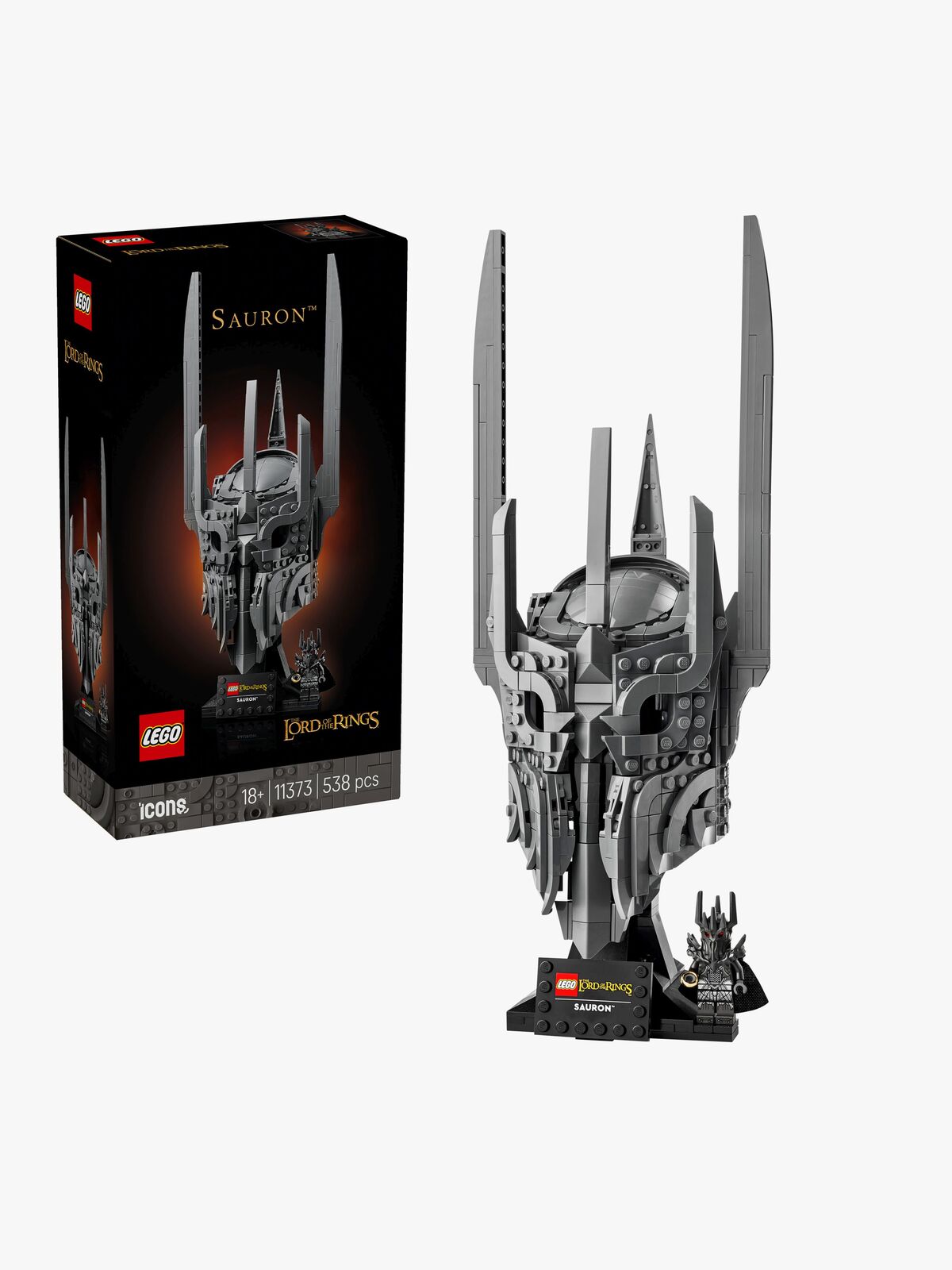 LEGO Icons 11373 Taru sormusten herrasta: Sauronin kypärä