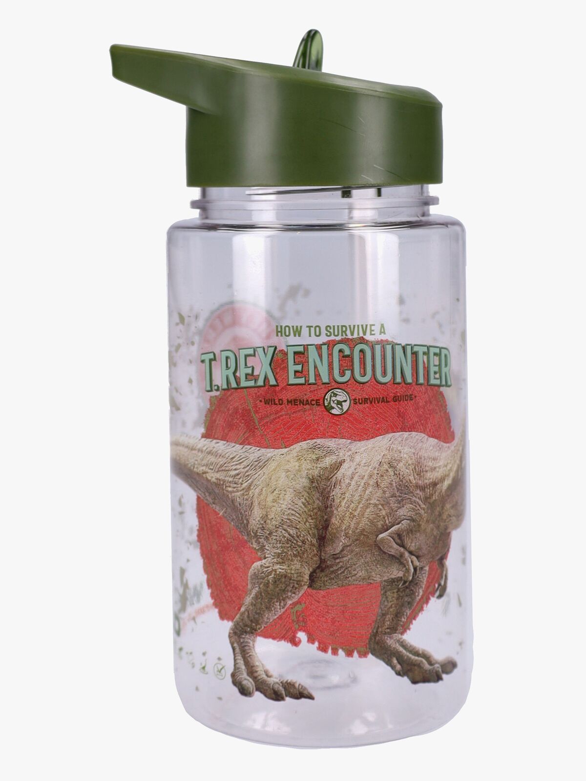 Jurassic World Juomapullo 450ml, Drink Up Vihreä
