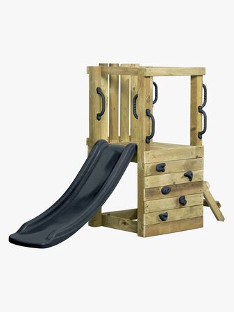 Swing King Irma Pieni Leikkiteline + Harmaa Liukumäki