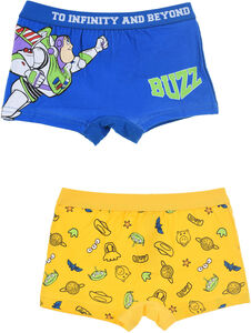 Disney Toy Story Buzz Lightyear Bokserit 2-Pack, Yellow