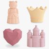 Mushie Kylpylelut Prinsessa 4-pack