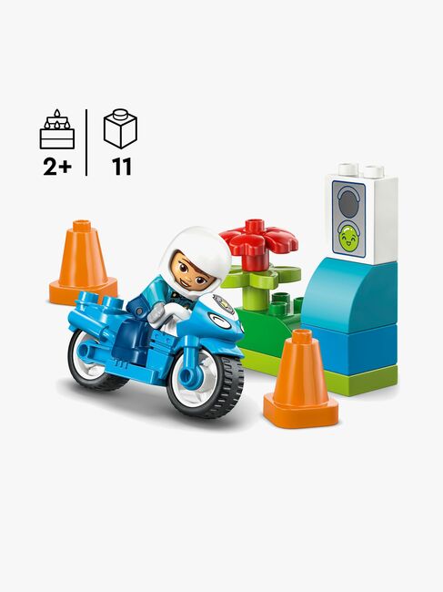 LEGO DUPLO Town 10471 Sininen poliisimoottoripyörä