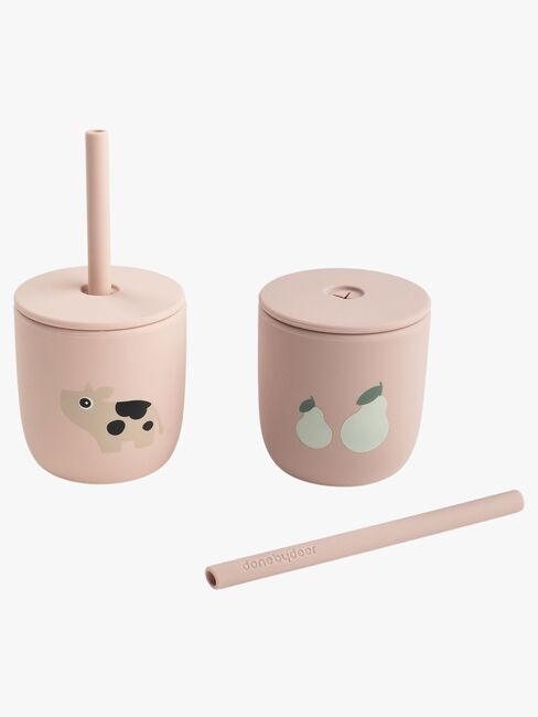 Done By Deer Tiny Farm Pillimuki Silikoni 2-pack, Powder