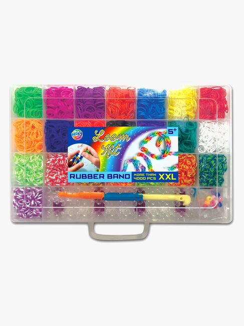 So Beads Loom Band Kumilenkit 4000 Kpl