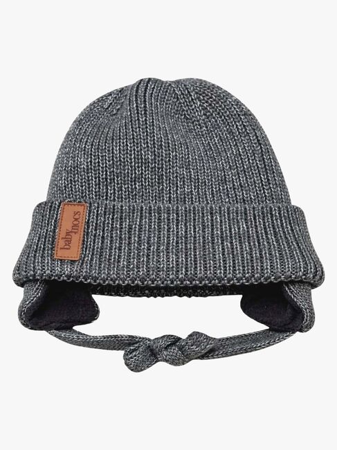 BabyMocs Pipo + Korvalaput, Harmaa