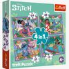 Trefl Lilo & Stitch Palapeli 4-in-1