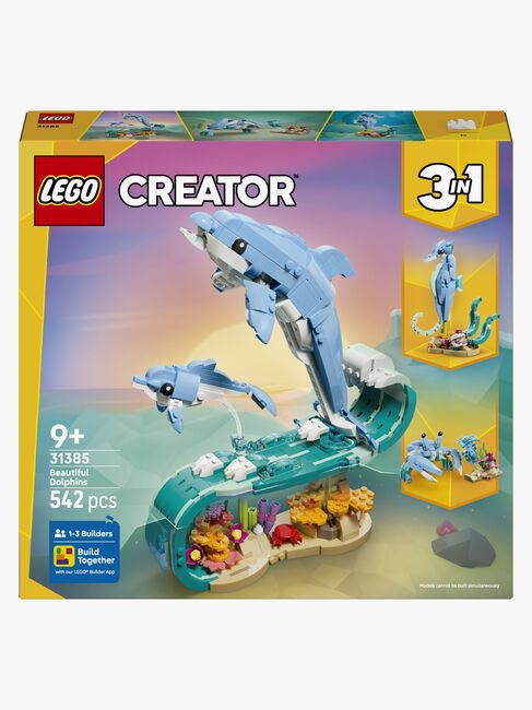 LEGO Creator 31385 Merieläimet: Söpöt delfiinit