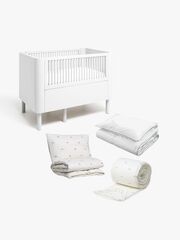 Alice & Fox JUNE Jatkettava Sänky + Sänkypakkaus AVIVA 100x130, Dream White_