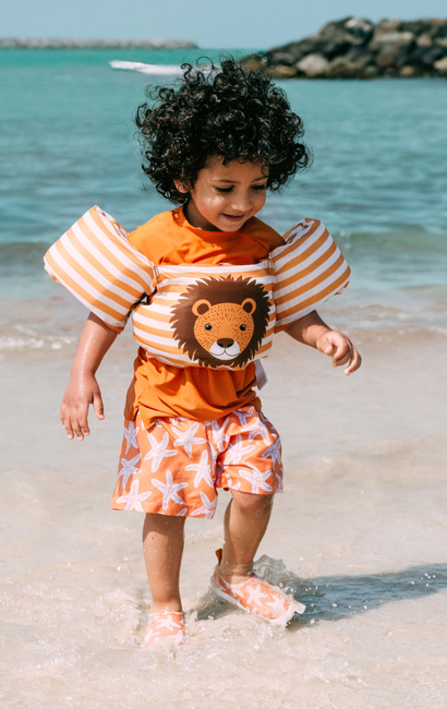 Swim Essentials Uimavyö, Flow Brown/White