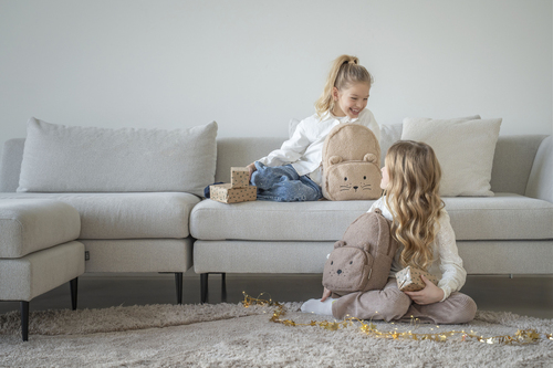 Kidzroom Reppu Comfort Friends, Vaaleanruskea