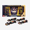Bburago F1 Red Bull Racing Max Verstappen World Champion Autosetti 1:43 4-pack