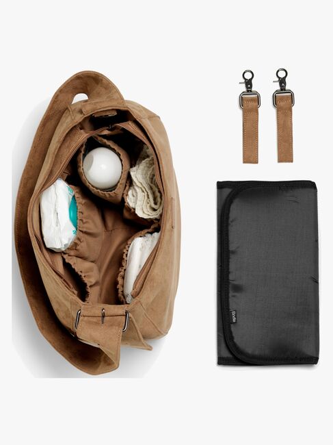 Elodie Moon Bag Hoitolaukku, Caramel Brown