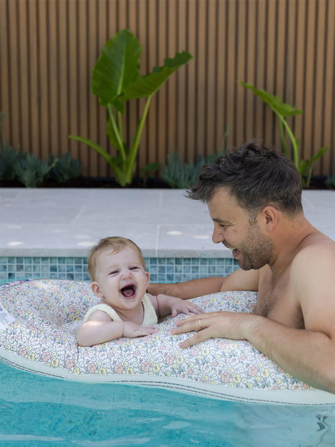 SUNNYLiFE Baby Float Together-  Puhallettava Uimapatja, Into The Garden