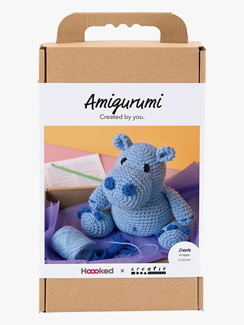 Creativ Company Virkkaussetti Amigurumi Virtahepo DIY