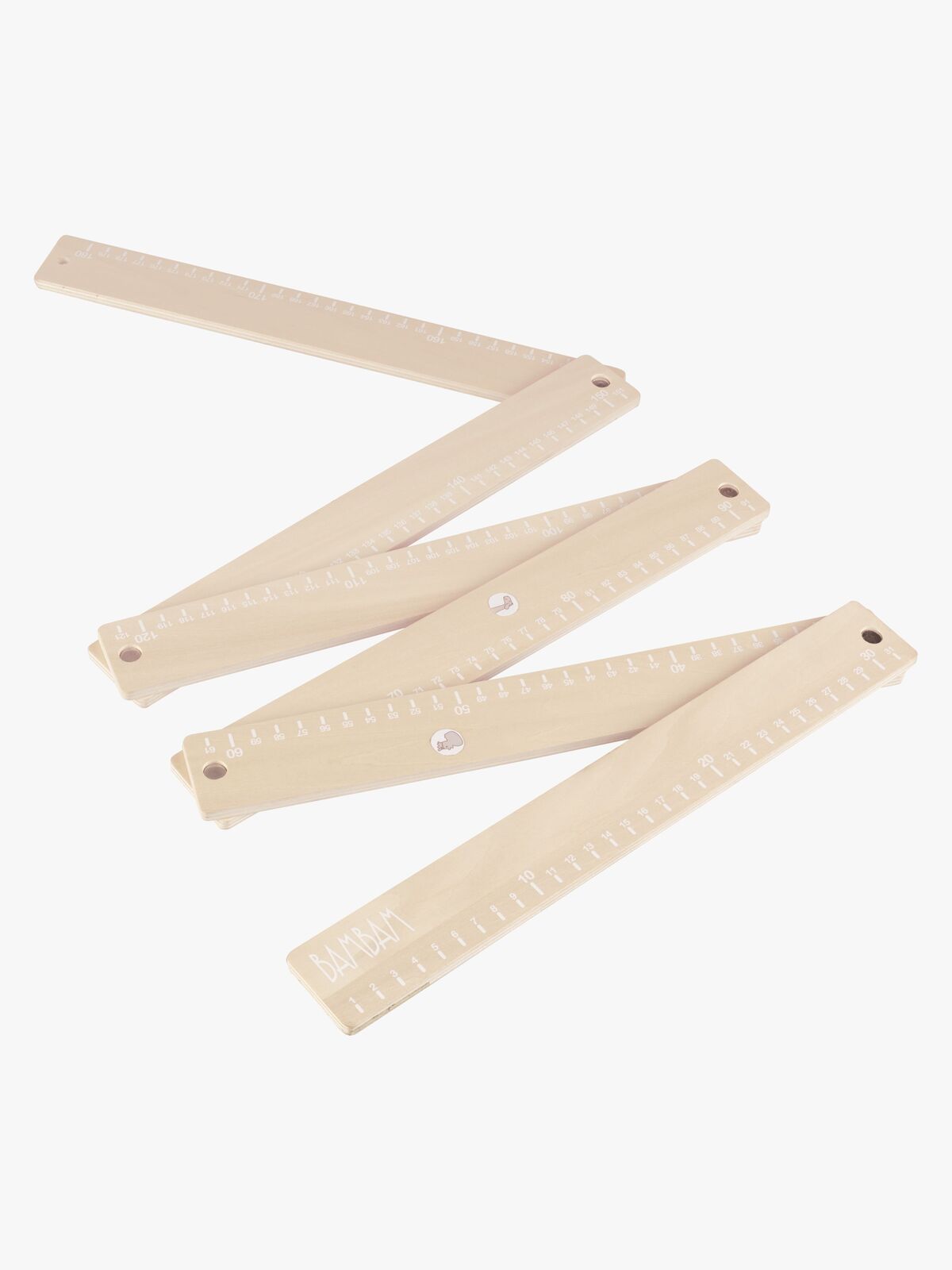 BamBam Taitettava Pituusmittari "See How I Grow", Eco-Friendly