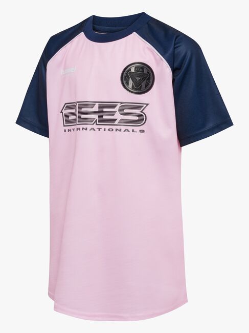Hummel JR Loose Tiger Soccer T-paita, Roseate Spoonbil