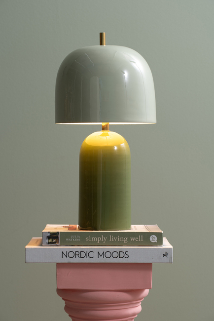 PresentTime Rico Pöytävalaisin, Jungle Green/Grayed Jade