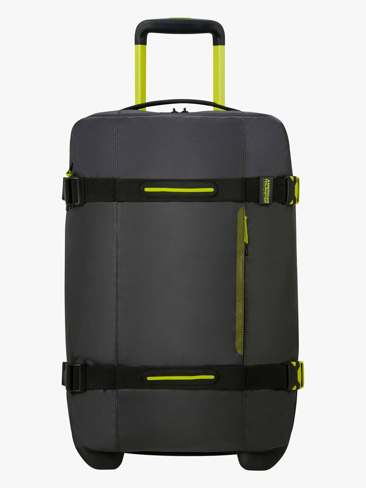 American Tourister Urban Track Duffle Matkalaukku 55L, Black/Lime