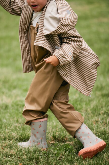 Viking X Kenza Kuviointi Kumisaappaat, Apricot/Sand