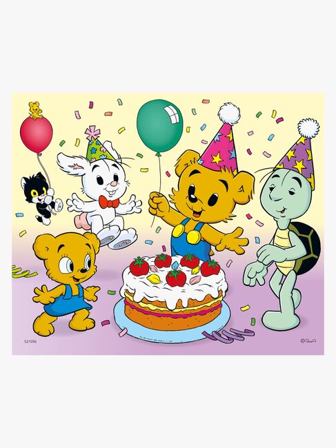 Egmont Kärnan Bamse Puinen Palapeli Juhlakuvitus 15