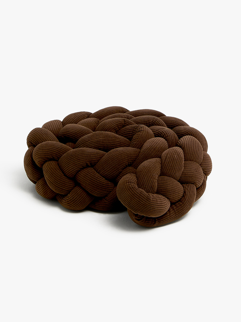 Alice & Fox Braid Reunapehmuste 210cm, Brown Manchester