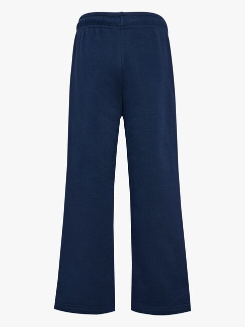 Hummel JR Wide Leg Pintug Collegehousut, Dress Blue