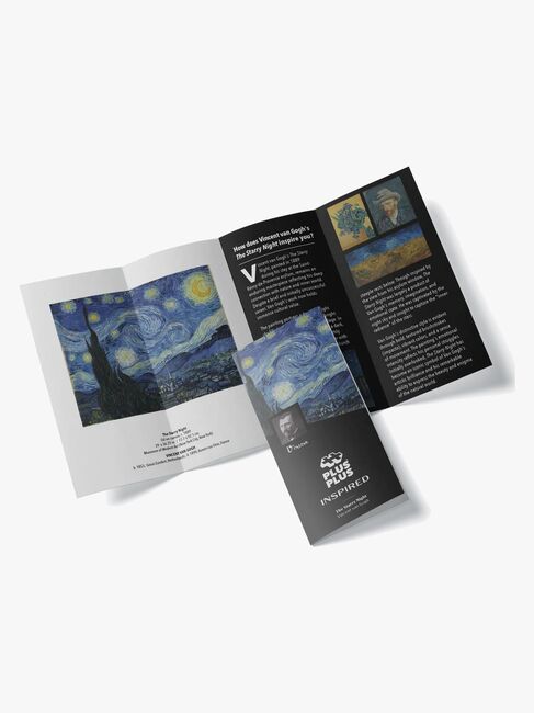 Plus Plus Rakennussarja Inspired Van Gogh Starry Night