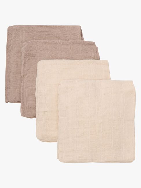 Peppi Musliiniviltti 4-pack, Nomad