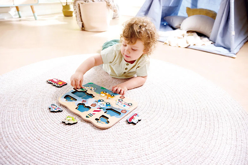 Hape Nuppipalapeli Pelastusautot 10