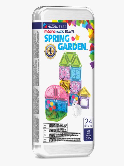 MAGNA-TILES MicroMAGS Matkasetti Spring Garden 24 Osaa