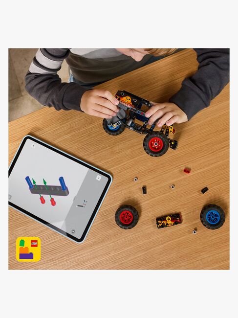 LEGO Technic 42219 Monster Jam™ Grave Digger™ tuli ja jää