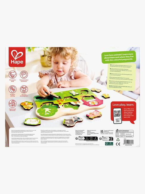 Hape Nuppipalapeli Maatilan Eläimet 10