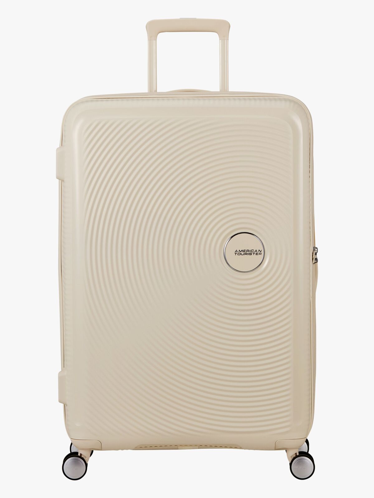 American Tourister Soundbox Spinner Matkalaukku 97-110L, Coconut Sand