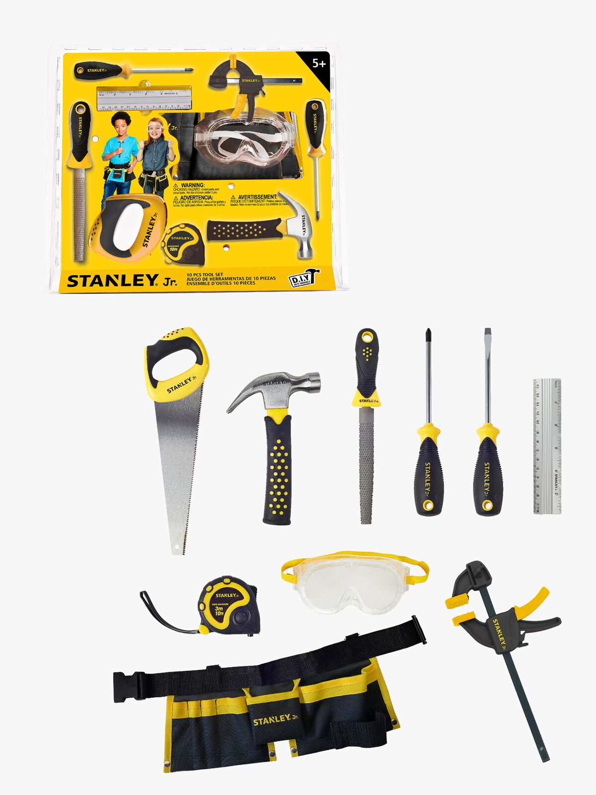 Stanley Jr. Työkalusetti 10 Osaa