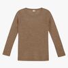 CeLaVi Pitkähihainen Paita Merinovilla, Cocoa Creme