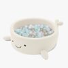 MeowBaby Boucle Whale Pallomeri, Cheesecake Cream Beige