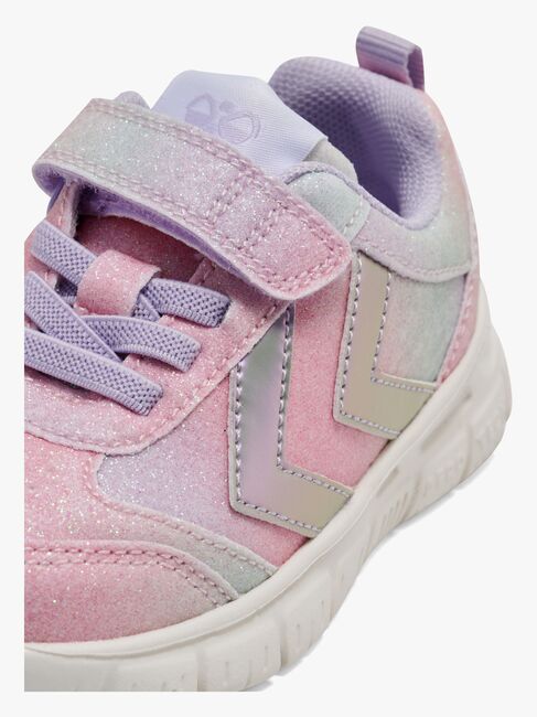 Hummel Crosslite Glitter Infant Lenkkarit, Multicolor Pink
