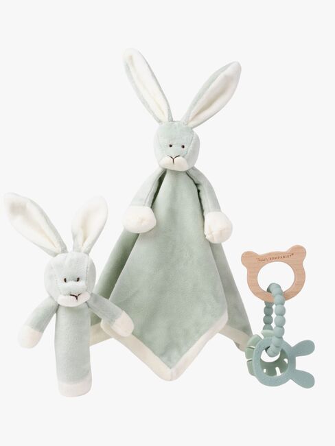 Teddykompaniet Unirievut Pupu Lahjapakkaus, Lehmuksenkukanvihreä