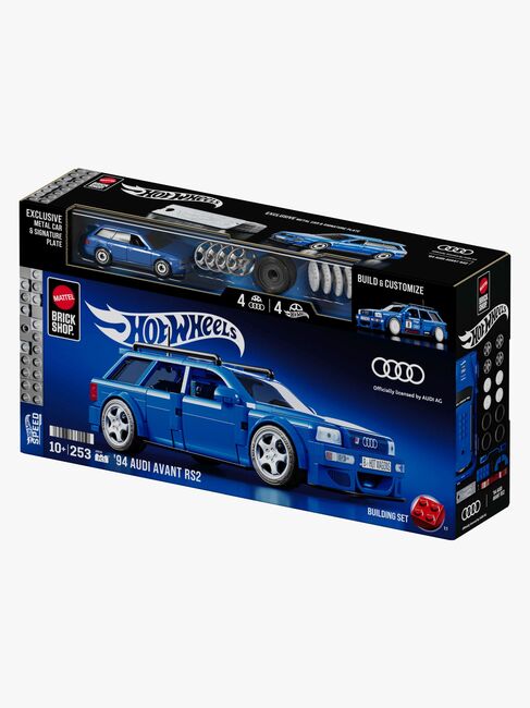 Mattel Brick Shop Hot Wheels Speed Series Rakennussarja Audi Avant RS2 -94